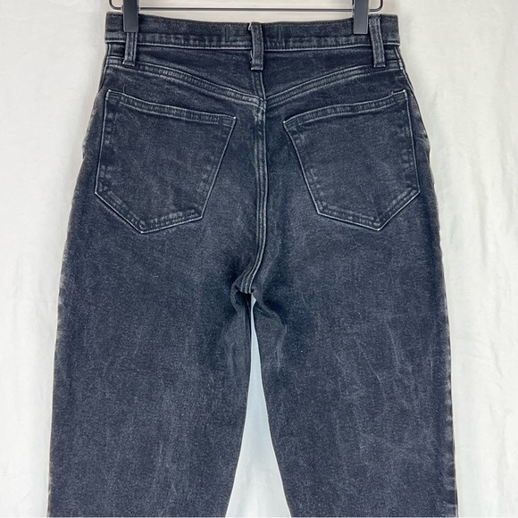 Abercrombie & Fitch Black Curve Love Ultra High Rise 90s Straight Jean Sz 26 - Picture 8 of 14